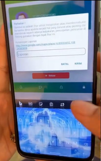 Simulasi Fitur Panic Button di EASYDES
